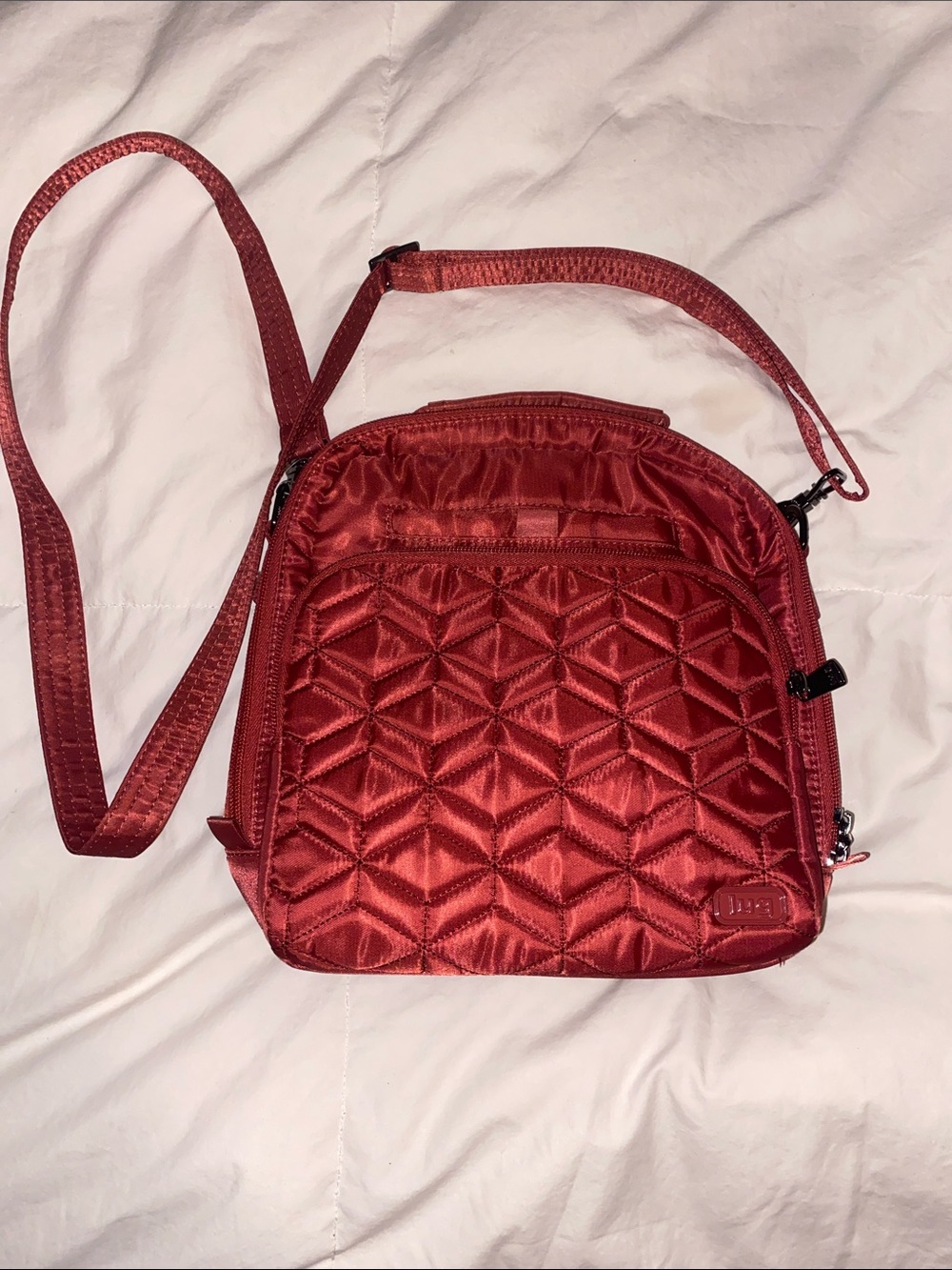 Lug Ranger 2 in Rosewood Red Crossbody Shoulder Bag
